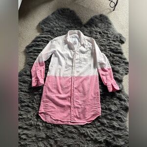 Frank and Eileen dip dye Mary dress